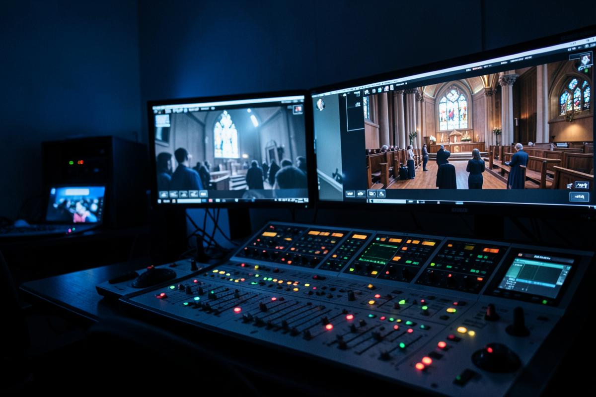 Video switching and streaming station with multiview monitors